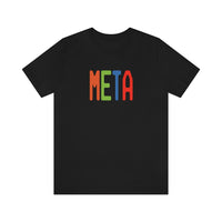 META MULTICOLORED DARK CLASSIC T