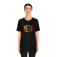 META MULTICOLORED DARK CLASSIC T